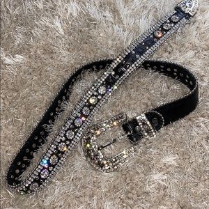 Cavenders crystal belt
